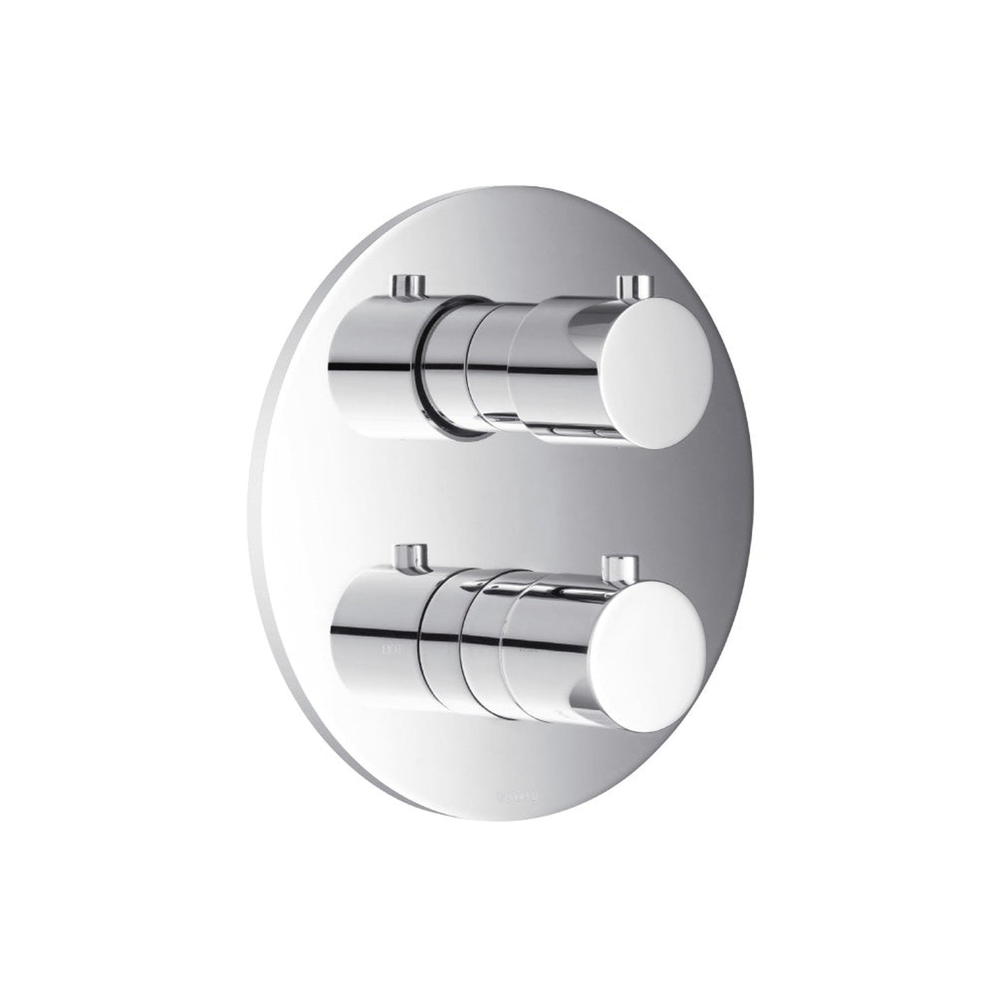 Flusso Faucets Serie 100 Chrome Trim for Thermostatic Valve
