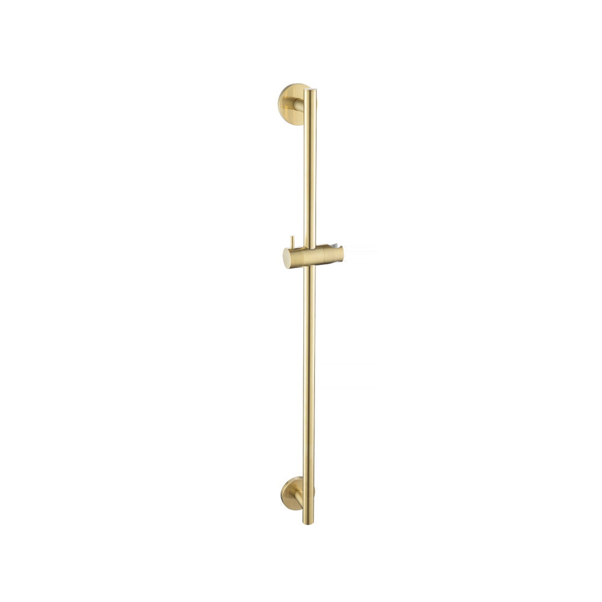 Flusso Faucets Serie 100 Shower Slide Bar in Satin Brass