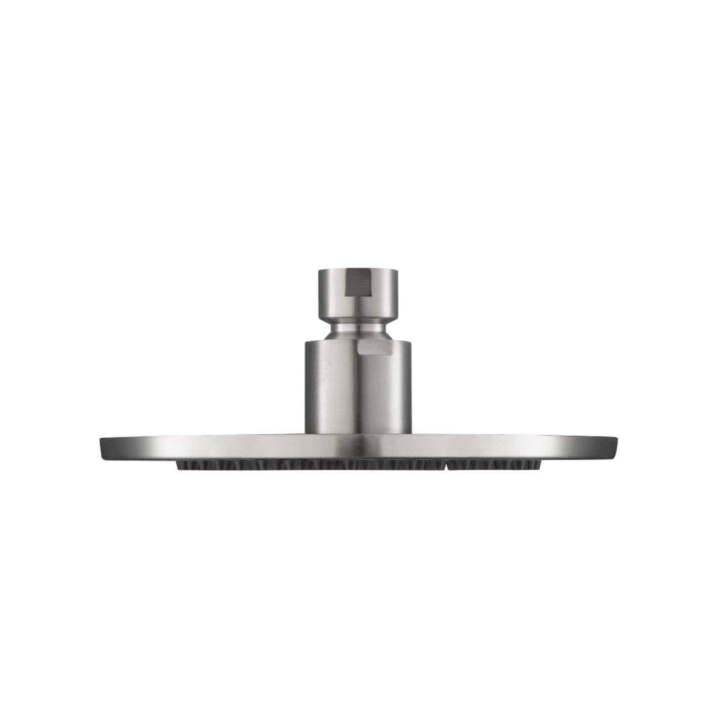 Flusso Faucets Serie 100 Single Output Brushed Nickel PVD Wall-Mounted Shower Set With 6" Solid Brass Rainhead Shower Head, Single Handle Shower Trim and 1-Output Single Control Pressure Balance Valve