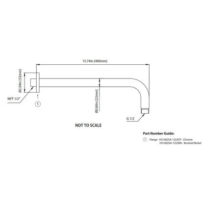 Flusso Faucets Serie 100 Single Output Brushed Nickel PVD Wall-Mounted Shower Set With Single Function Round Rain Shower Head, Two-Handle Shower Trim and 1-Output Wall-Mounted Thermostatic Shower Valve With Integrated Volume Control