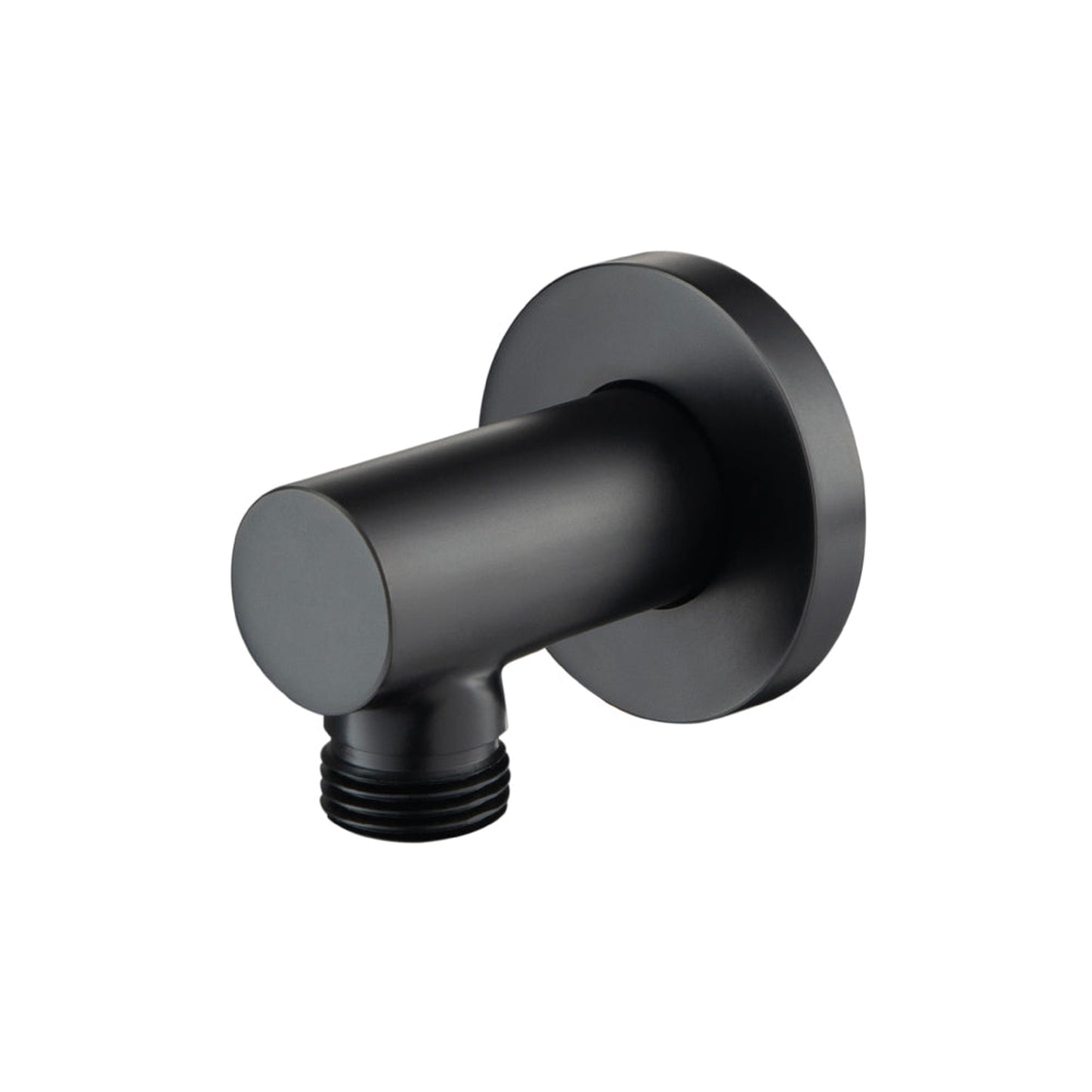 Flusso Faucets Serie 100 Wall Elbow in Matte Black