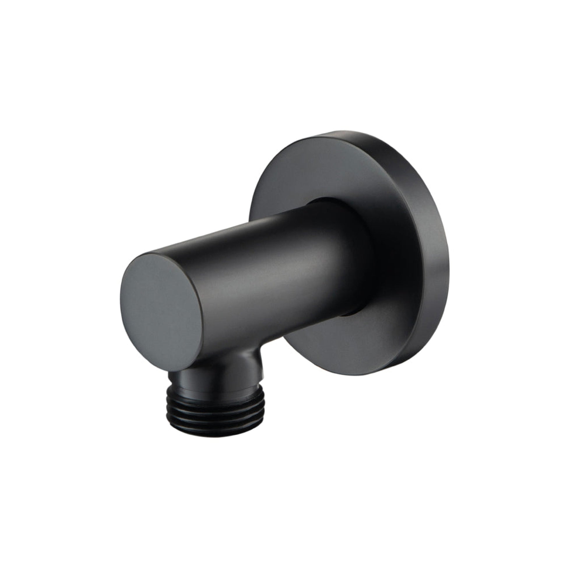 Flusso Faucets Serie 100 Wall Elbow in Matte Black