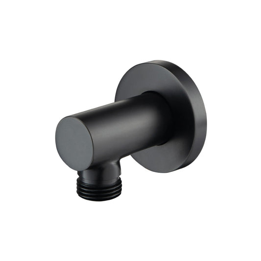 Flusso Faucets Serie 100 Wall Elbow in Matte Black