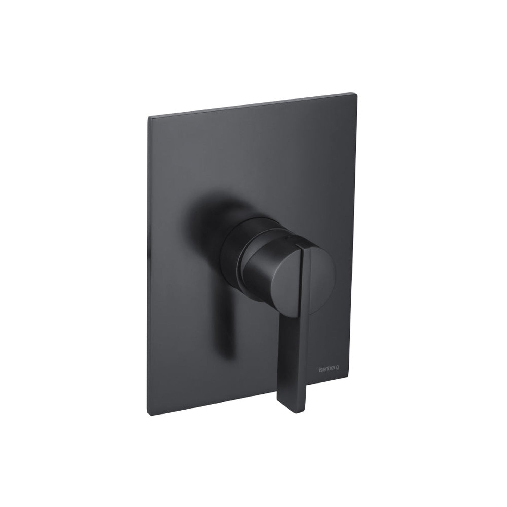 Flusso Faucets Serie 145 Single Output Shower Trim and Handle in Matte Black