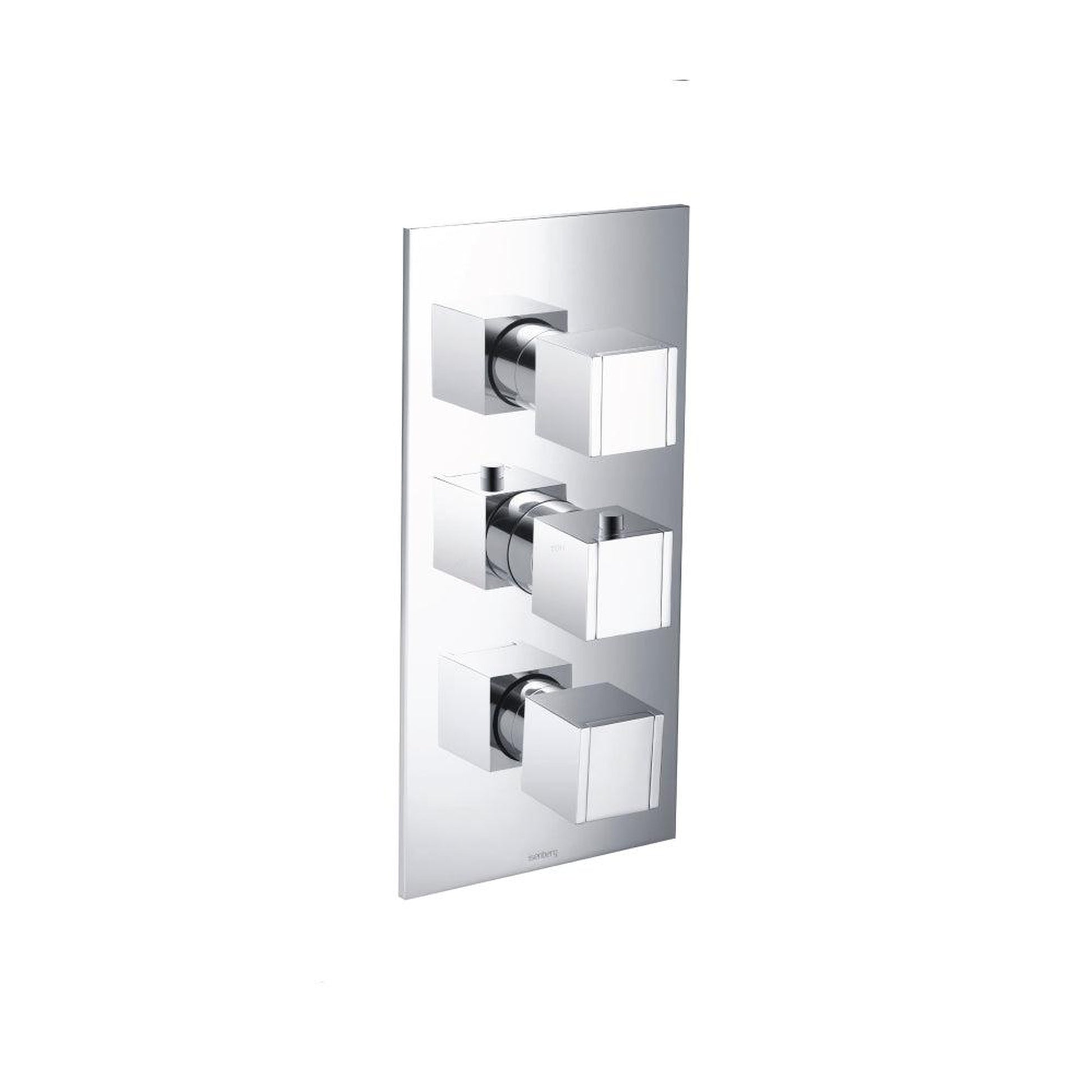 Flusso Faucets Serie 150 Trim for Thermostatic Valve in Chrome (150.4500TCP)