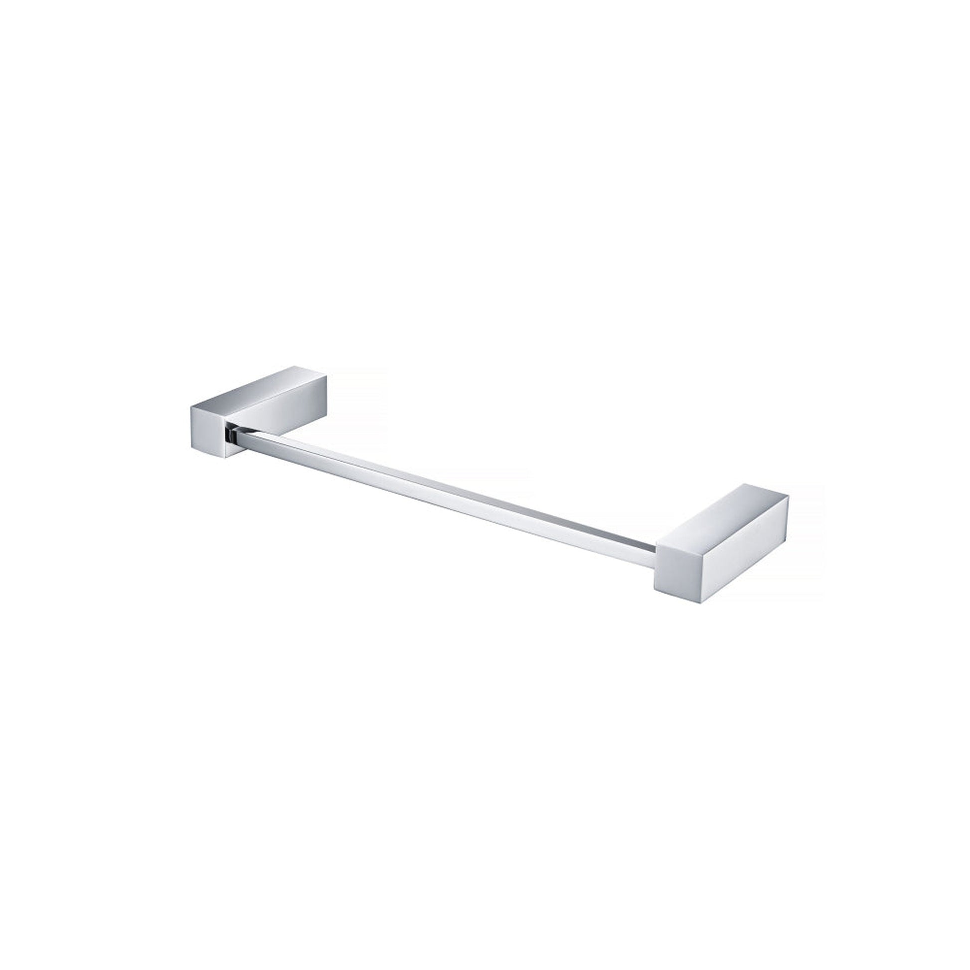 Flusso Faucets Serie 160 8" Brass Towel Ring / Mini Towel Bar in Chrome