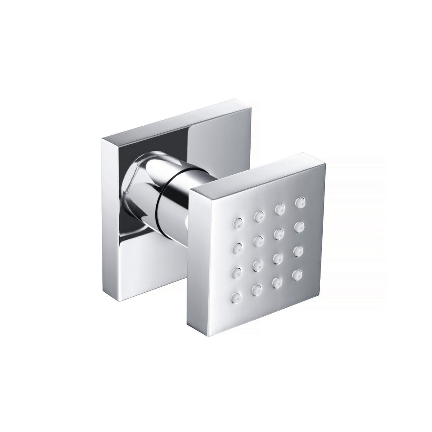 Flusso Faucets Serie 160 Body Jet With Swivel Action in Chrome