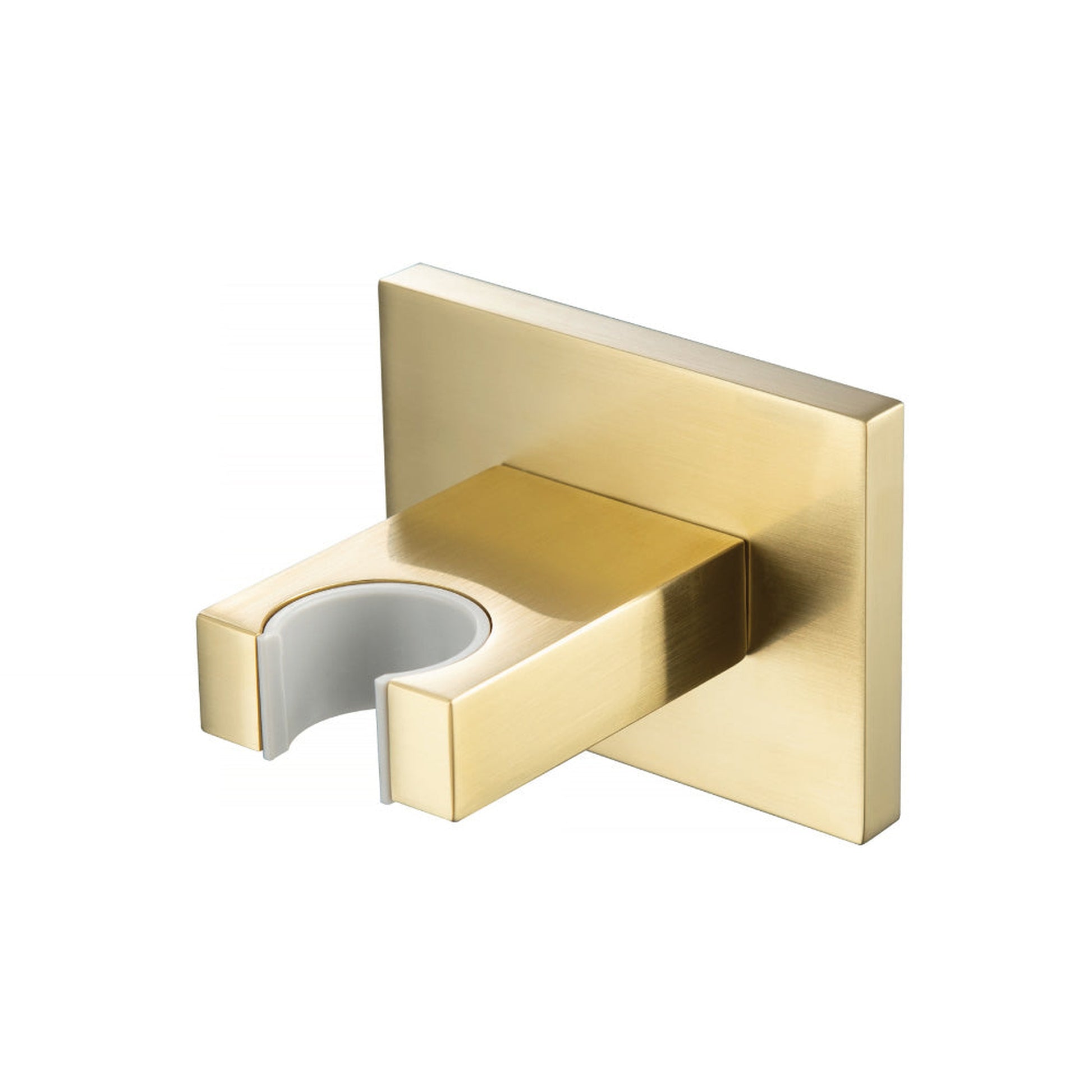 Flusso Faucets Serie 160 Hand Shower Holder in Satin Brass