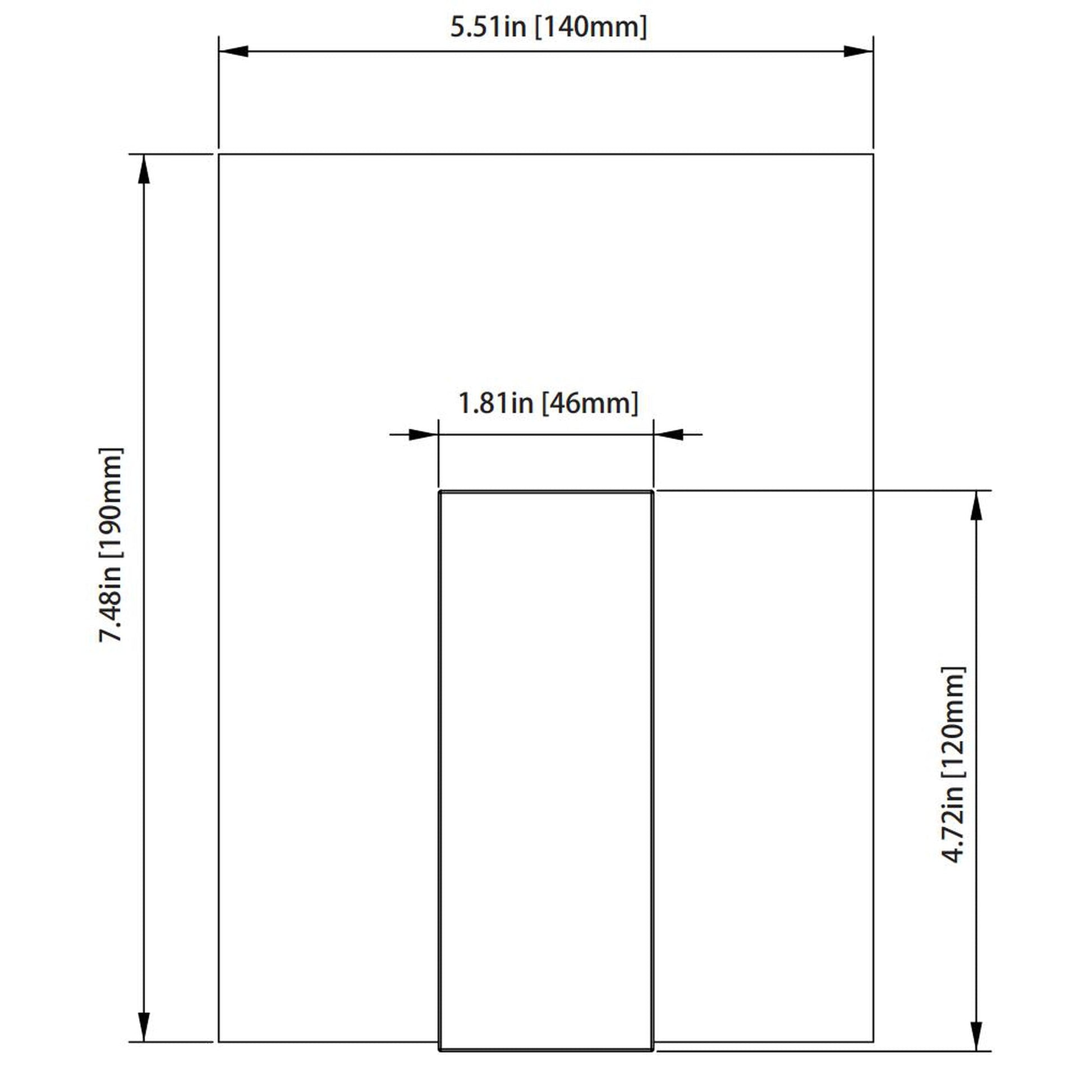 Flusso Faucets Serie 160 Single Output Brushed Nickel PVD Wall-Mounted Shower Set With 3-Function ABS Shower Head, Single Handle Shower Trim and 1-Output Single Control Pressure Balance Valve