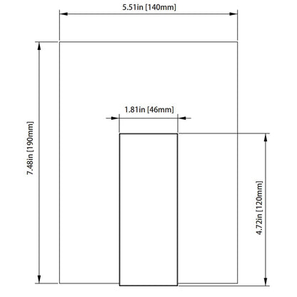 Flusso Faucets Serie 160 Single Output Brushed Nickel PVD Wall-Mounted Shower Set With 3-Function ABS Shower Head, Single Handle Shower Trim and 1-Output Single Control Pressure Balance Valve