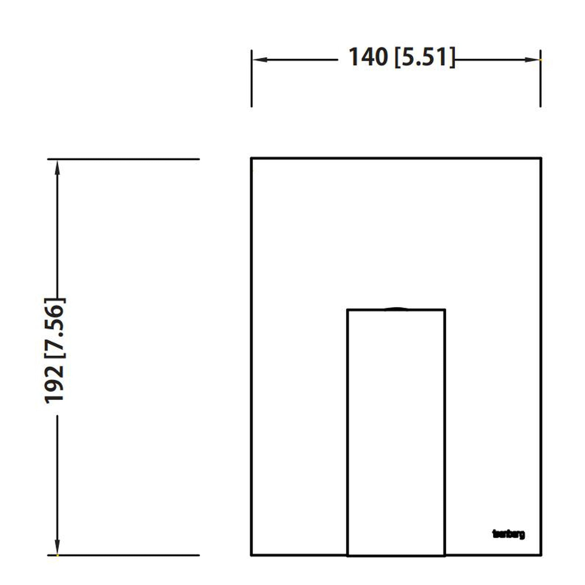 Flusso Faucets Serie 160 Single Output Brushed Nickel PVD Wall-Mounted Shower Set With 6" Solid Brass Rainhead Shower Head, Single Handle Shower Trim and 1-Output Single Control Pressure Balance Valve
