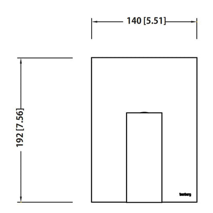 Flusso Faucets Serie 160 Single Output Polished Nickel PVD Wall-Mounted Shower Set With 6" Solid Brass Rainhead Shower Head, Single Handle Shower Trim and 1-Output Single Control Pressure Balance Valve