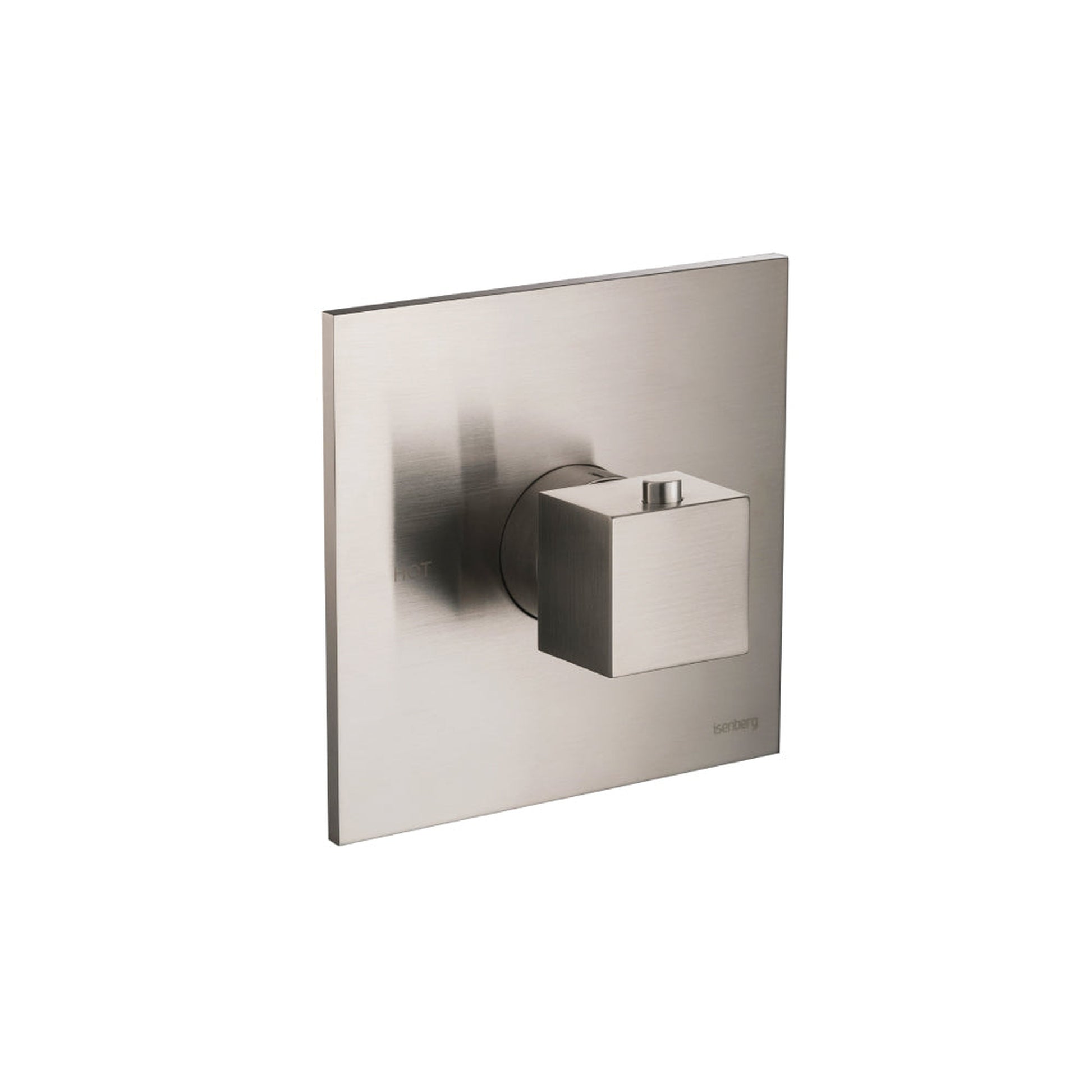 Flusso Faucets Serie 160 Single Output Trim for 3/4" Thermostatic Valve in Brushed Nickel