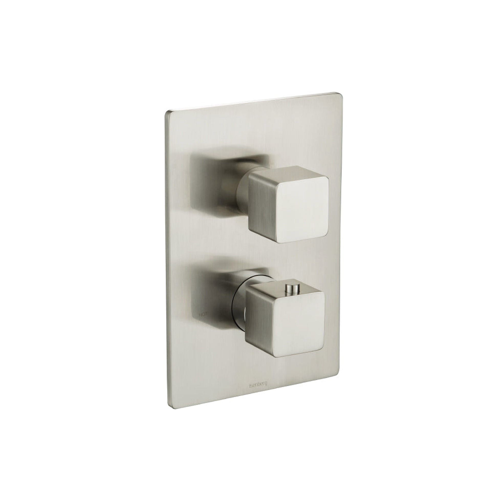 Flusso Faucets Serie 196 3/4" Three Output Thermostatic Valve and Trim in Brushed Nickel