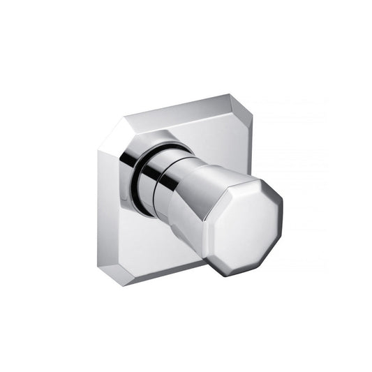 Flusso Faucets Serie 230 3/4" Volume Control and Trim in Chrome