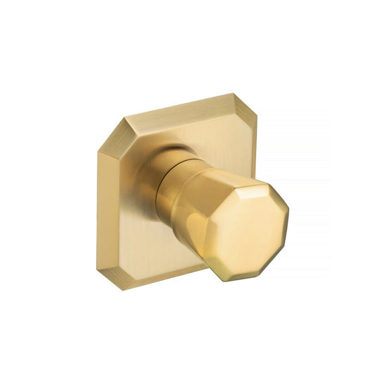 Flusso Faucets Serie 230 3/4" Volume Control and Trim in Satin Brass