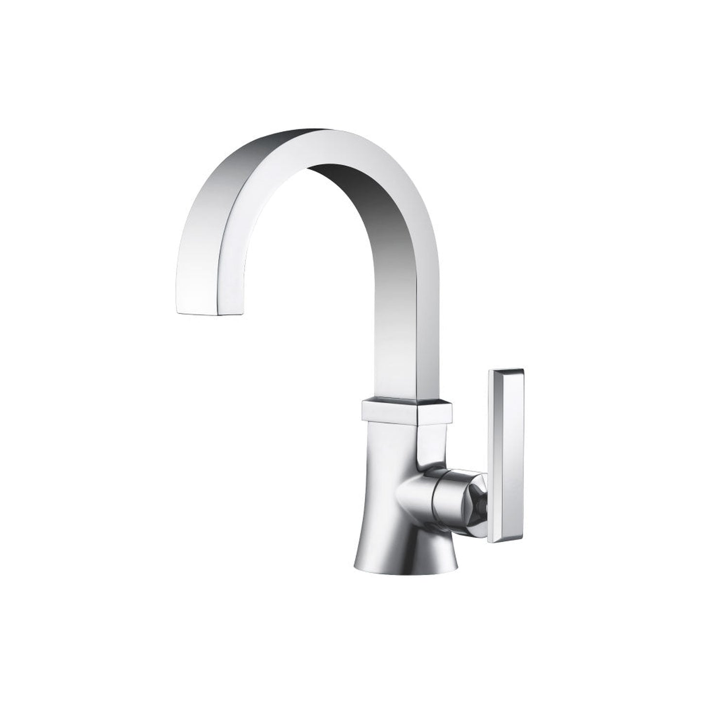 Flusso Faucets Serie 230 Single Hole Bathroom Faucet in Chrome