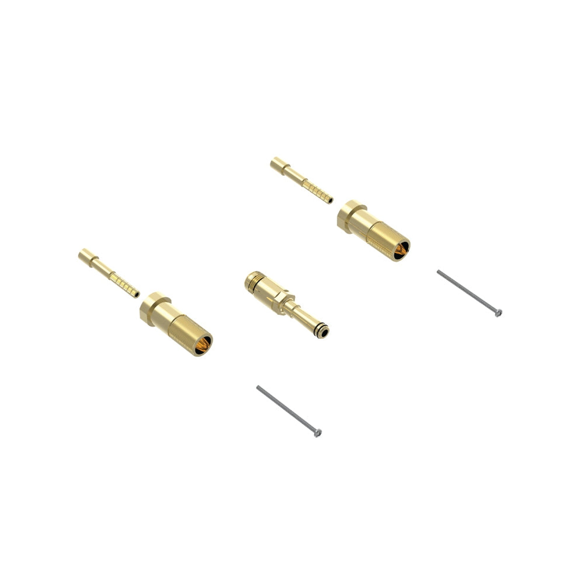 Flusso Faucets Serie 240 Extension Kit in Rough Brass