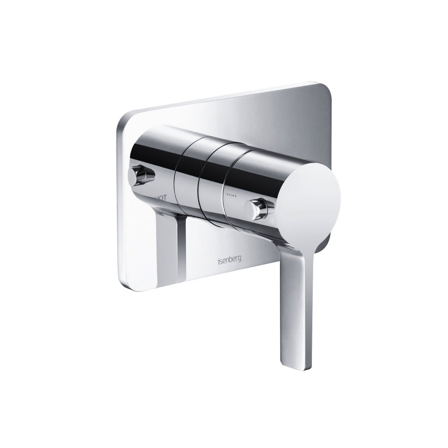 Flusso Faucets Serie 260 Single Output Trim for 3/4" Thermostatic Valve in Chrome