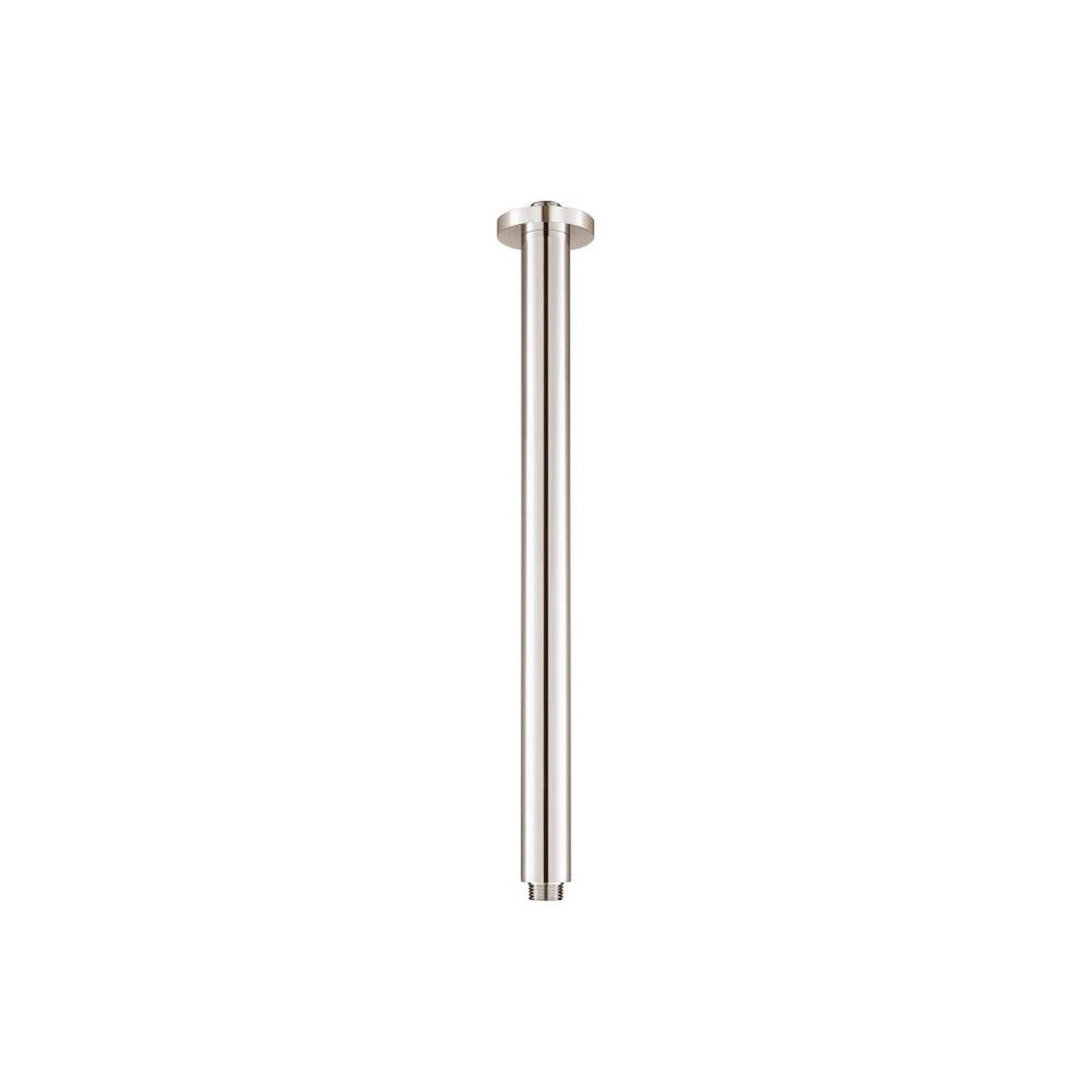 Flusso Faucets Universal Fixtures 16" Ceiling Mount Shower Arm in Polished Nickel (100.16CSAPN)