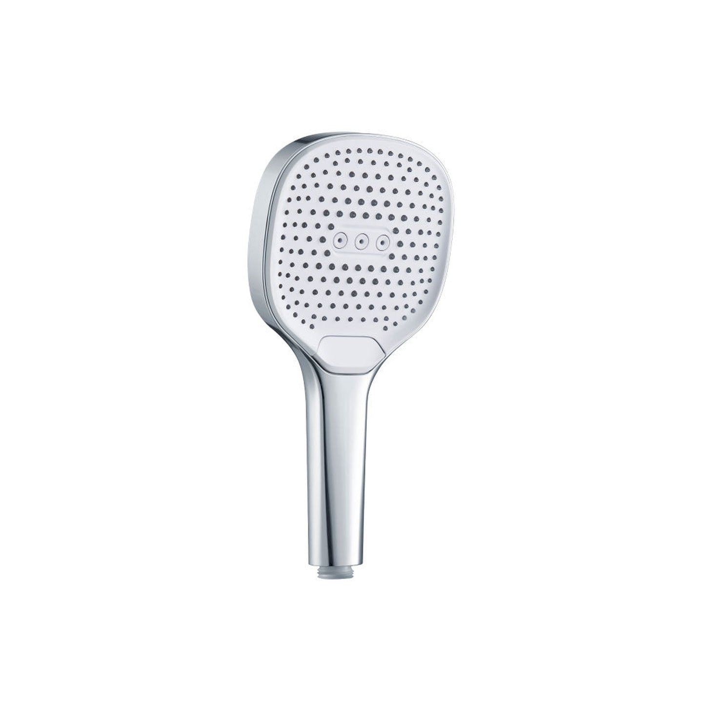 Flusso Faucets Universal Fixtures 3-Function 120MM ABS Hand Held Shower Head in Chrome