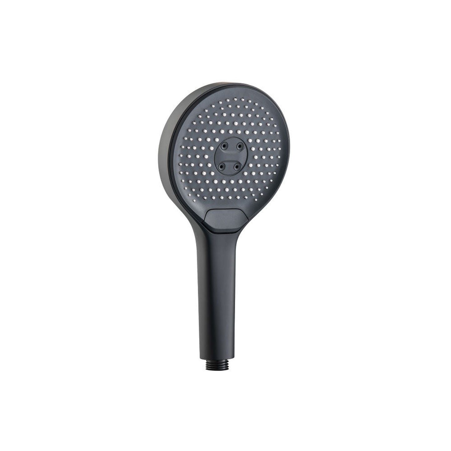 Flusso Faucets Universal Fixtures 3-Function 125MM ABS Hand Held Shower Head in Matte Black