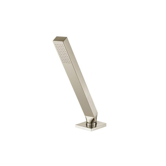Flusso Faucets Universal Fixtures Deck Mount Hand Held Holder With Hose in Brushed Nickel (HS1280BN)