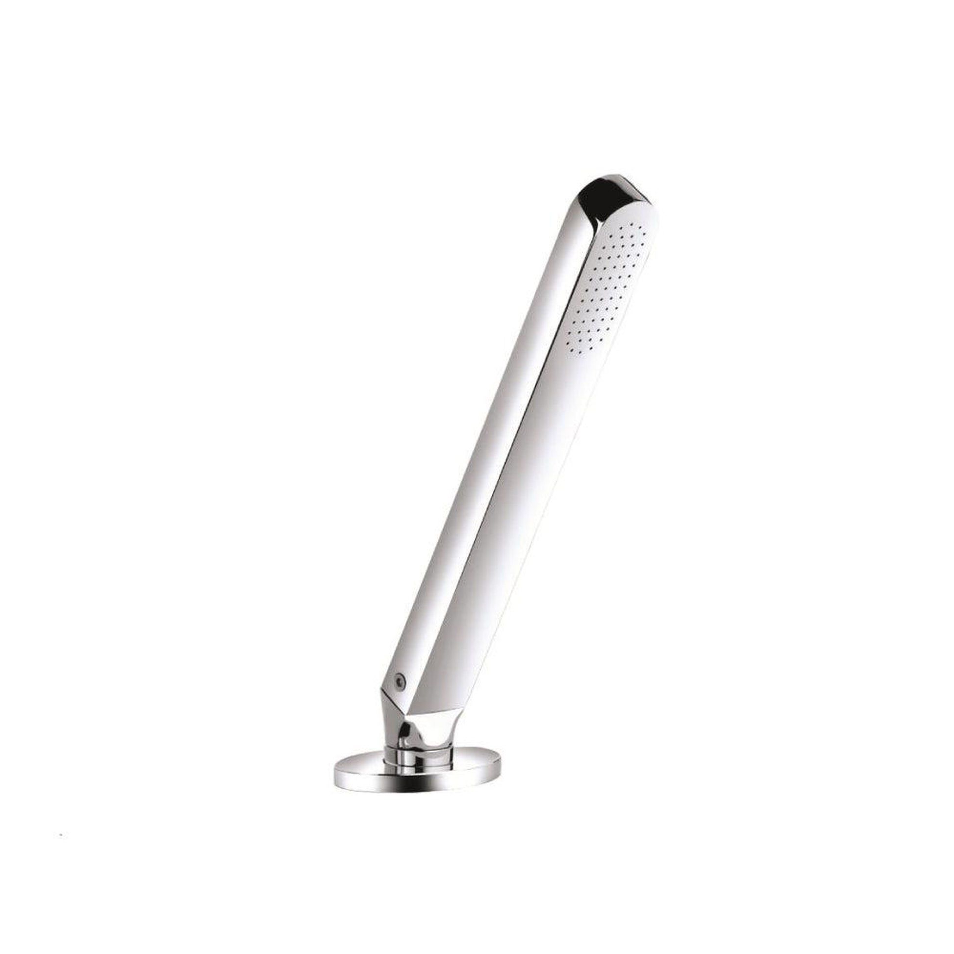 Flusso Faucets Universal Fixtures Deck Mount Hand Held Holder With Hose in Polished Nickel (HS1260PN)