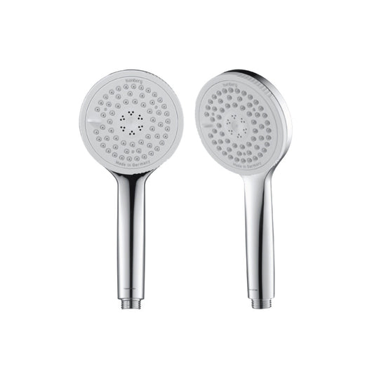 Flusso Faucets Universal Fixtures Multi-Function ABS Hand Held Shower Head in Chrome (HS6190CP)