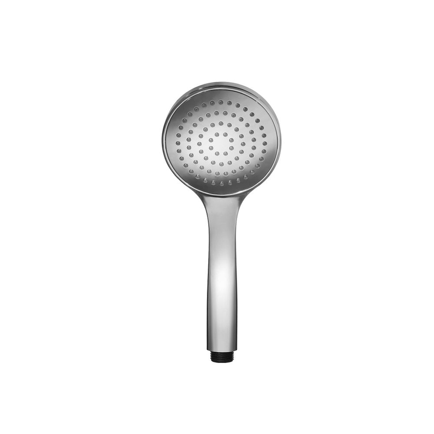 Flusso Faucets Universal Fixtures Single Function 100MM ABS Hand Held Shower Head in Chrome (HS5100CP)
