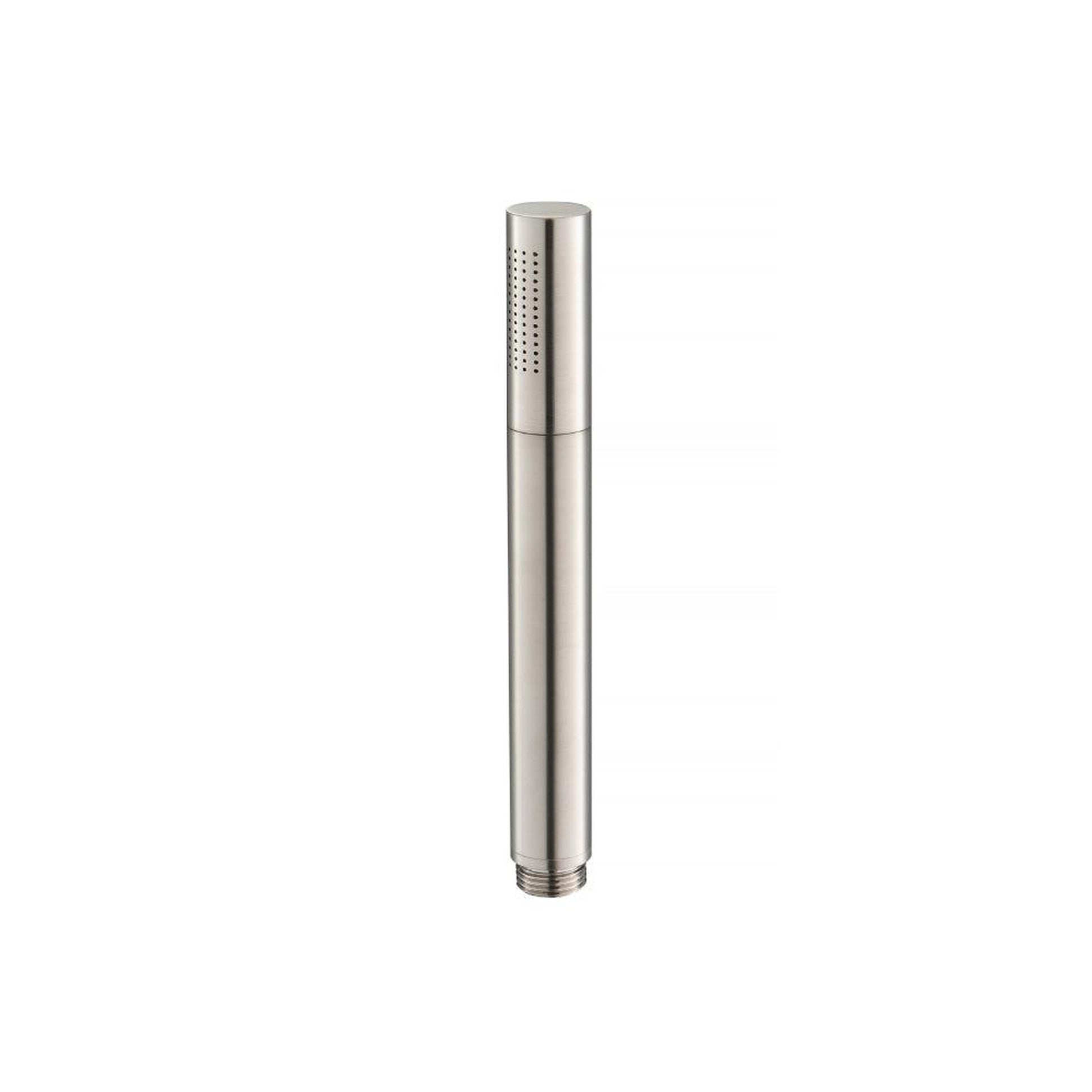 Flusso Faucets Universal Fixtures Single Function Hand Held Shower Head in Brushed Nickel (HS1004HBN)