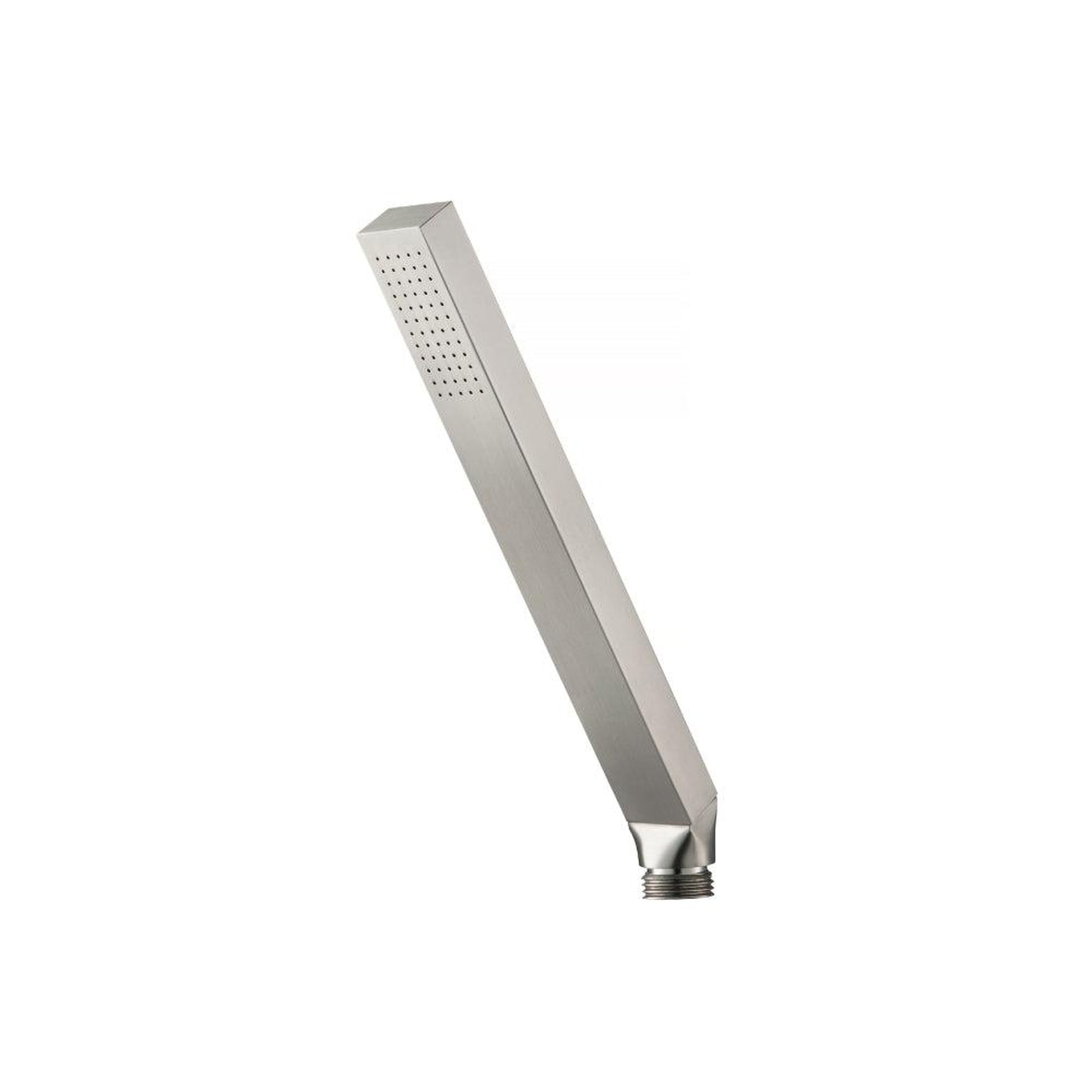 Flusso Faucets Universal Fixtures Single Function Hand Held Shower Head in Brushed Nickel (HS1006HBN)