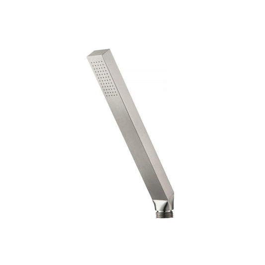 Flusso Faucets Universal Fixtures Single Function Hand Held Shower Head in Brushed Nickel (HS1006HBN)