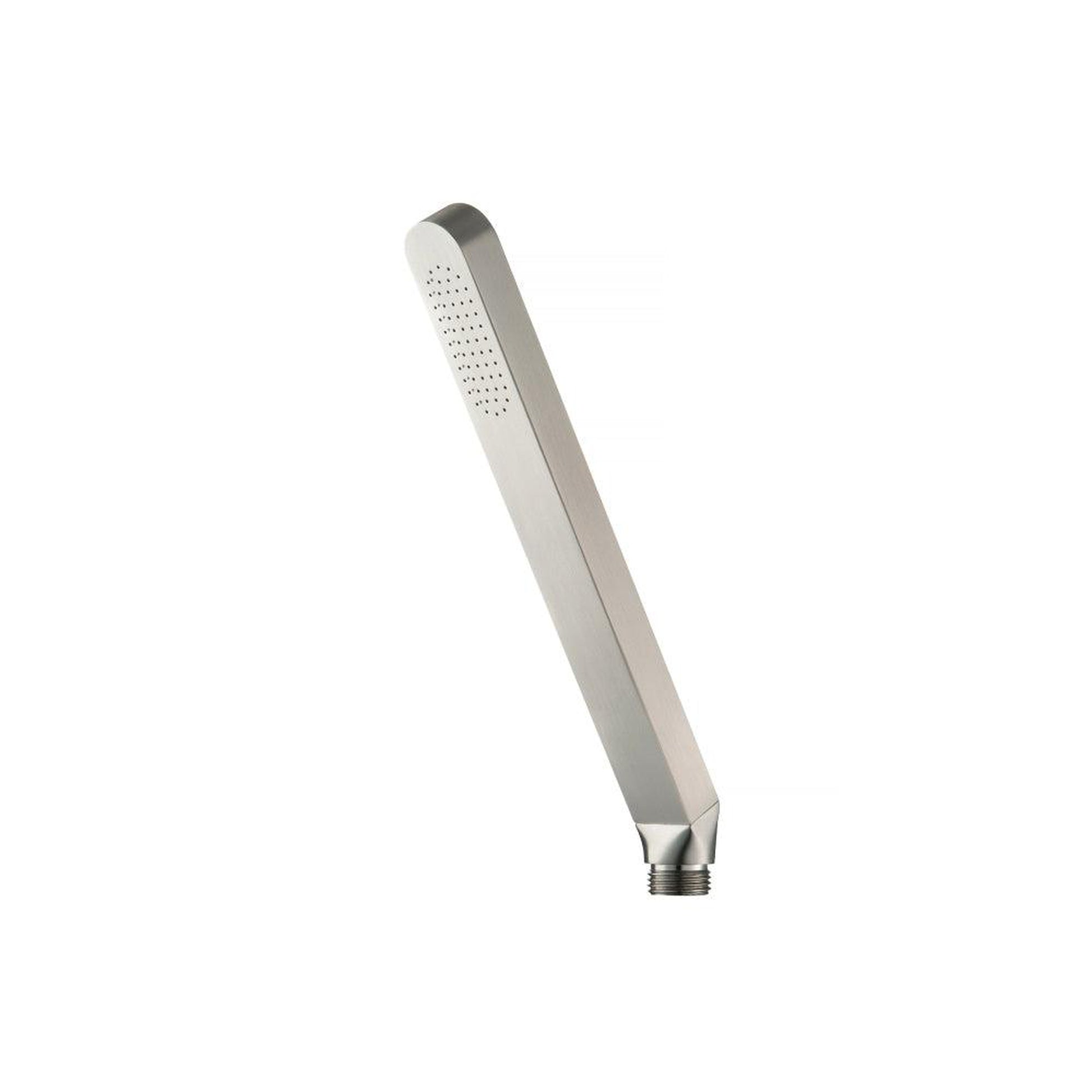 Flusso Faucets Universal Fixtures Single Function Hand Held Shower Head in Brushed Nickel (HS1008HBN)