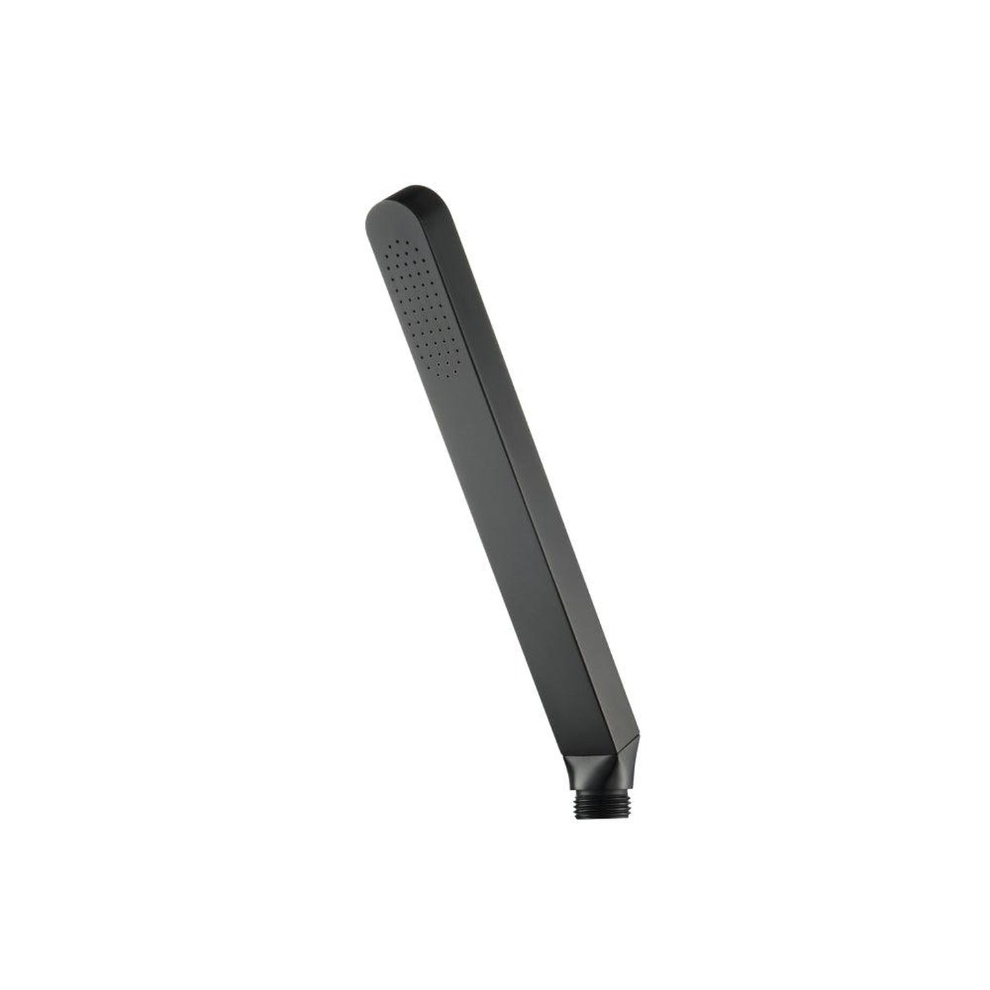 Flusso Faucets Universal Fixtures Single Function Hand Held Shower Head in Matte Black (HS1008HMB)