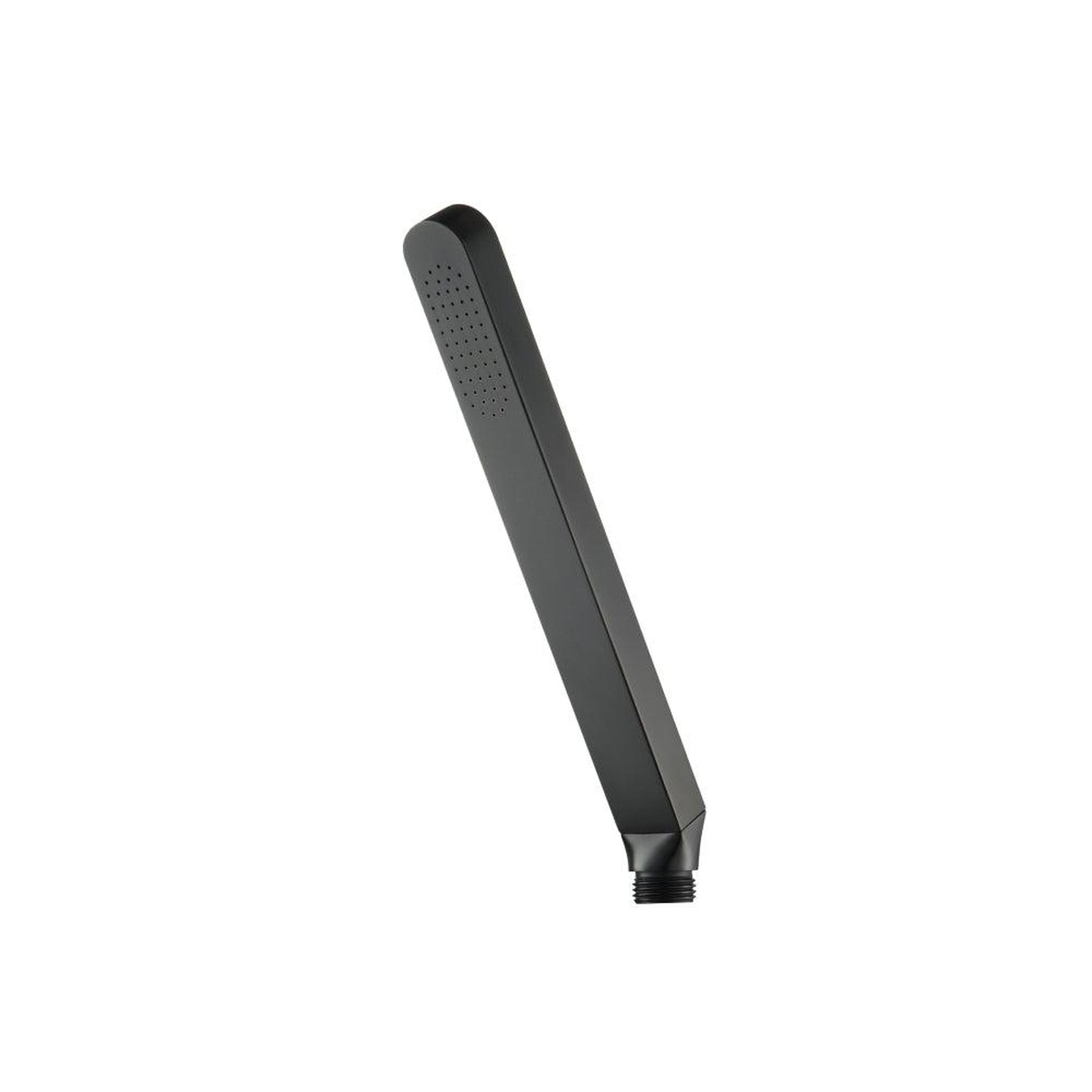 Flusso Faucets Universal Fixtures Single Function Hand Held Shower Head in Matte Black (HS1008HMB)