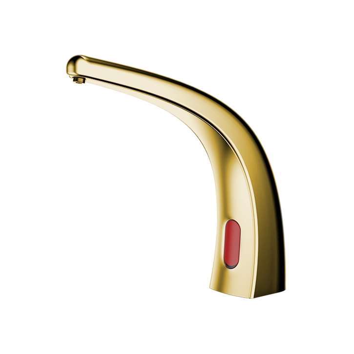 Fontana Agra Motion Sensor Gold Faucet and Automatic Liquid Soap Dispenser