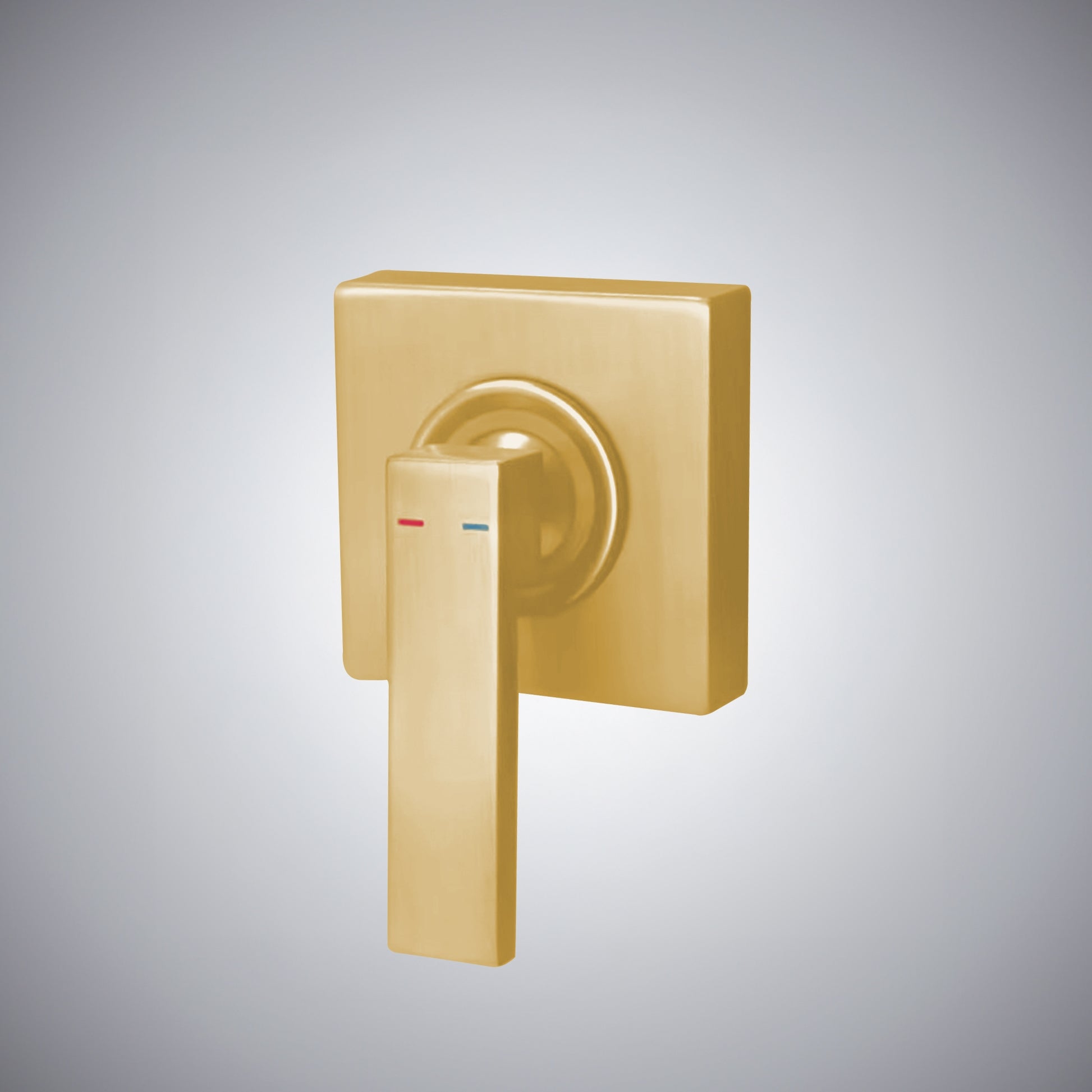 Fontana Aprica 4" Minispread Single Handle Brushed Gold Wall Mounted Faucet