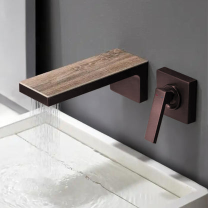 Fontana Aprica 4" Minispread Single Handle Oil Rubbed Bronze Wall Mounted Faucet