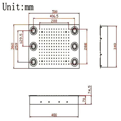 Fontana Atlanta Remote Controlled LED Recessed Ceiling Mount Chrome Stainless Steel Rainfall Showerhead