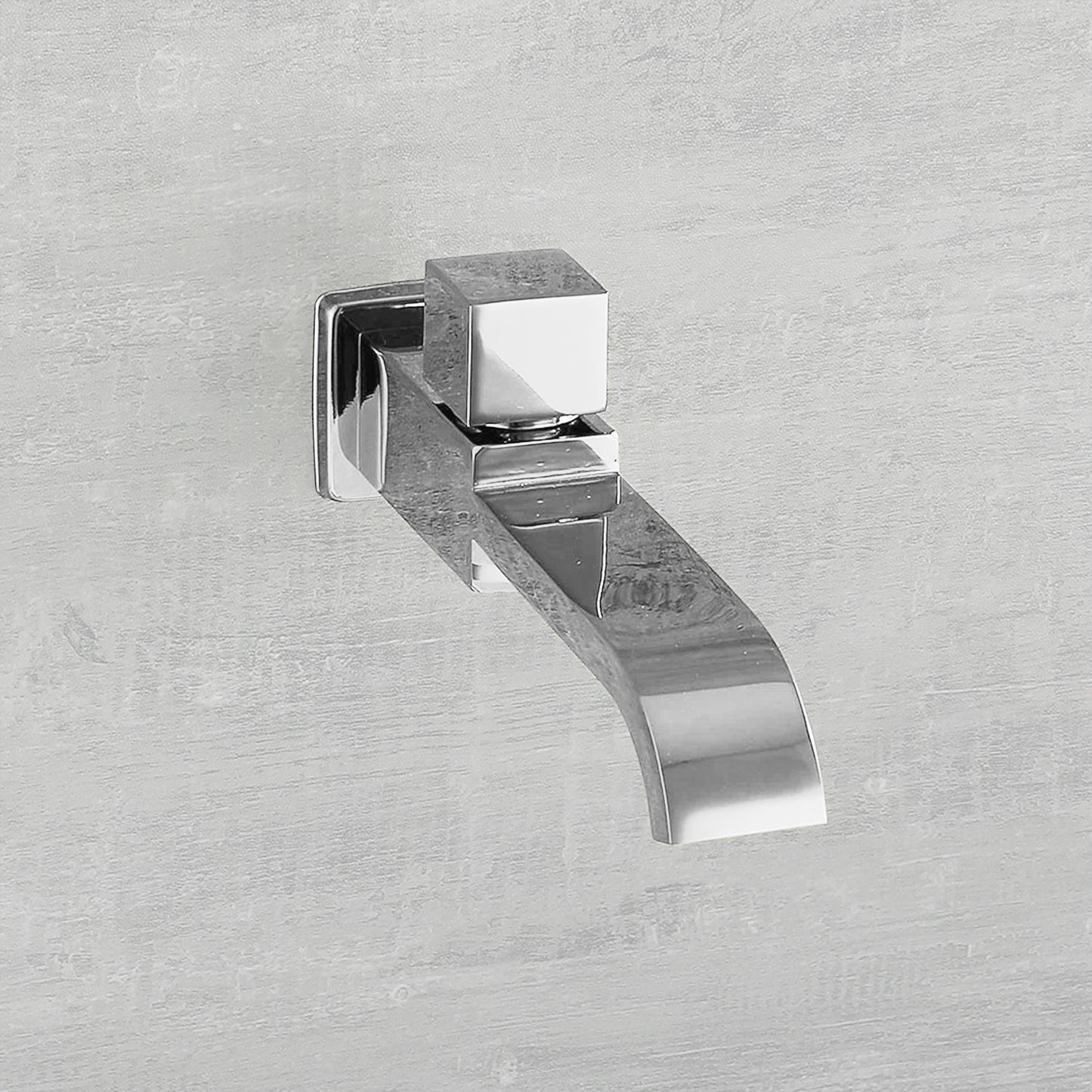 Fontana Aviles Single Handle Wall Mounted Chrome Faucet