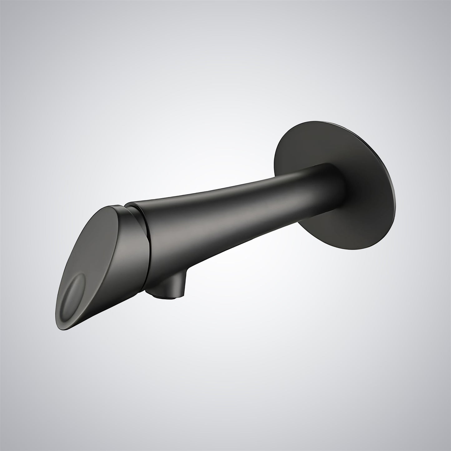 Fontana Avise Single Handle Gun Metal Gray Wall Mounted Faucet