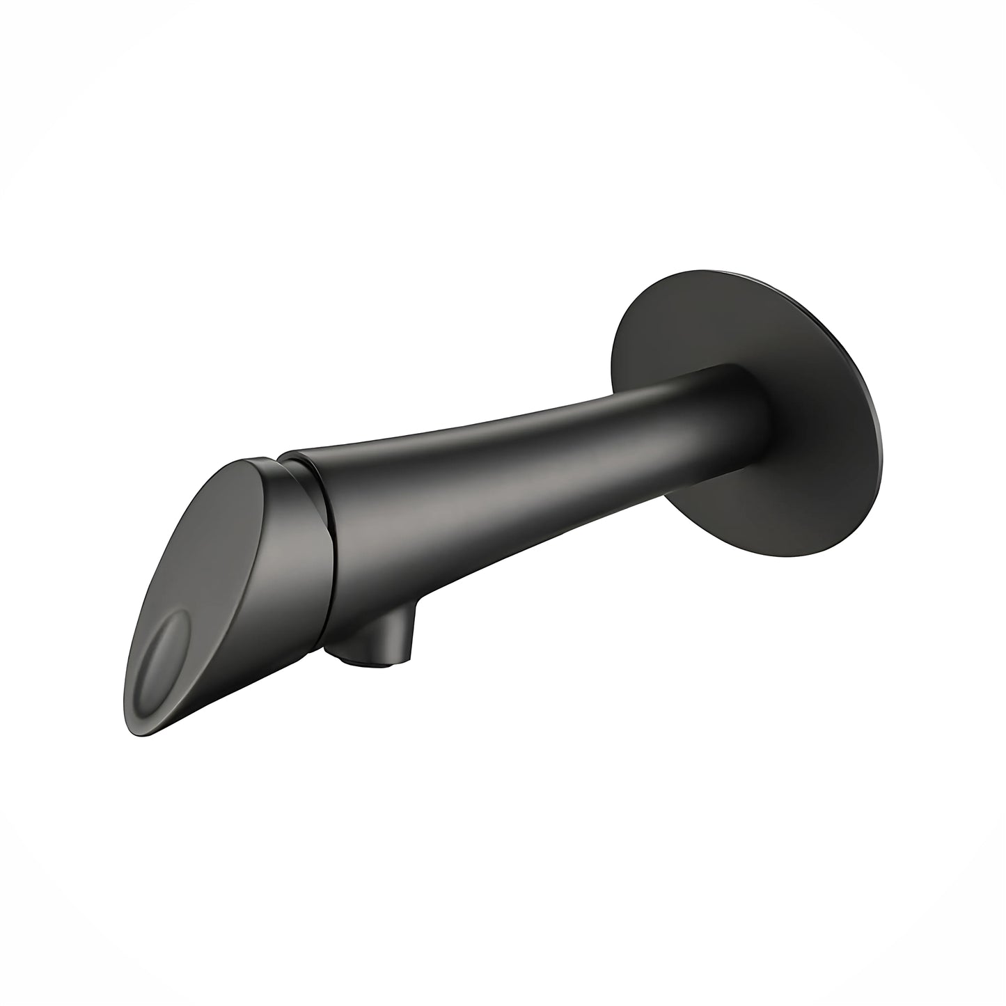 Fontana Avise Single Handle Gun Metal Gray Wall Mounted Faucet