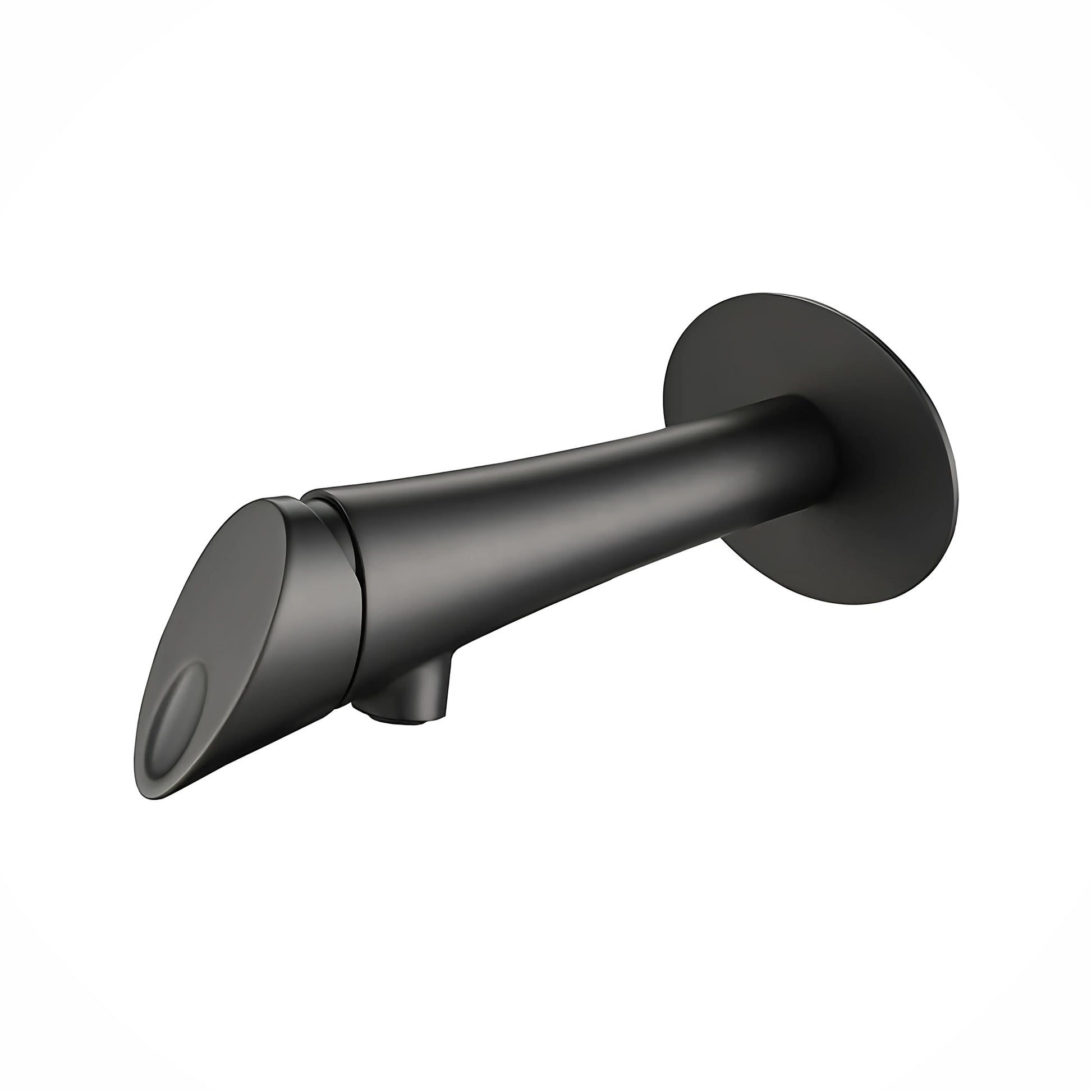 Fontana Avise Single Handle Gun Metal Gray Wall Mounted Faucet