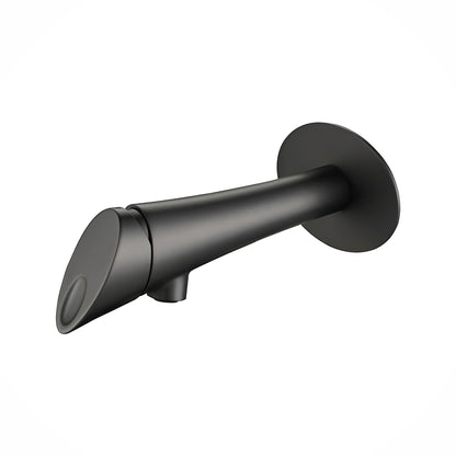 Fontana Avise Single Handle Gun Metal Gray Wall Mounted Faucet