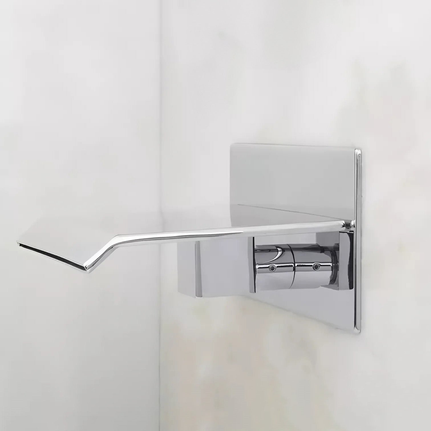 Fontana Avranches 10 GPM Touchless Wall Mounted Waterfall Chrome Tub Faucet