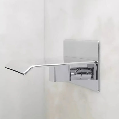 Fontana Avranches 10 GPM Touchless Wall Mounted Waterfall Chrome Tub Faucet