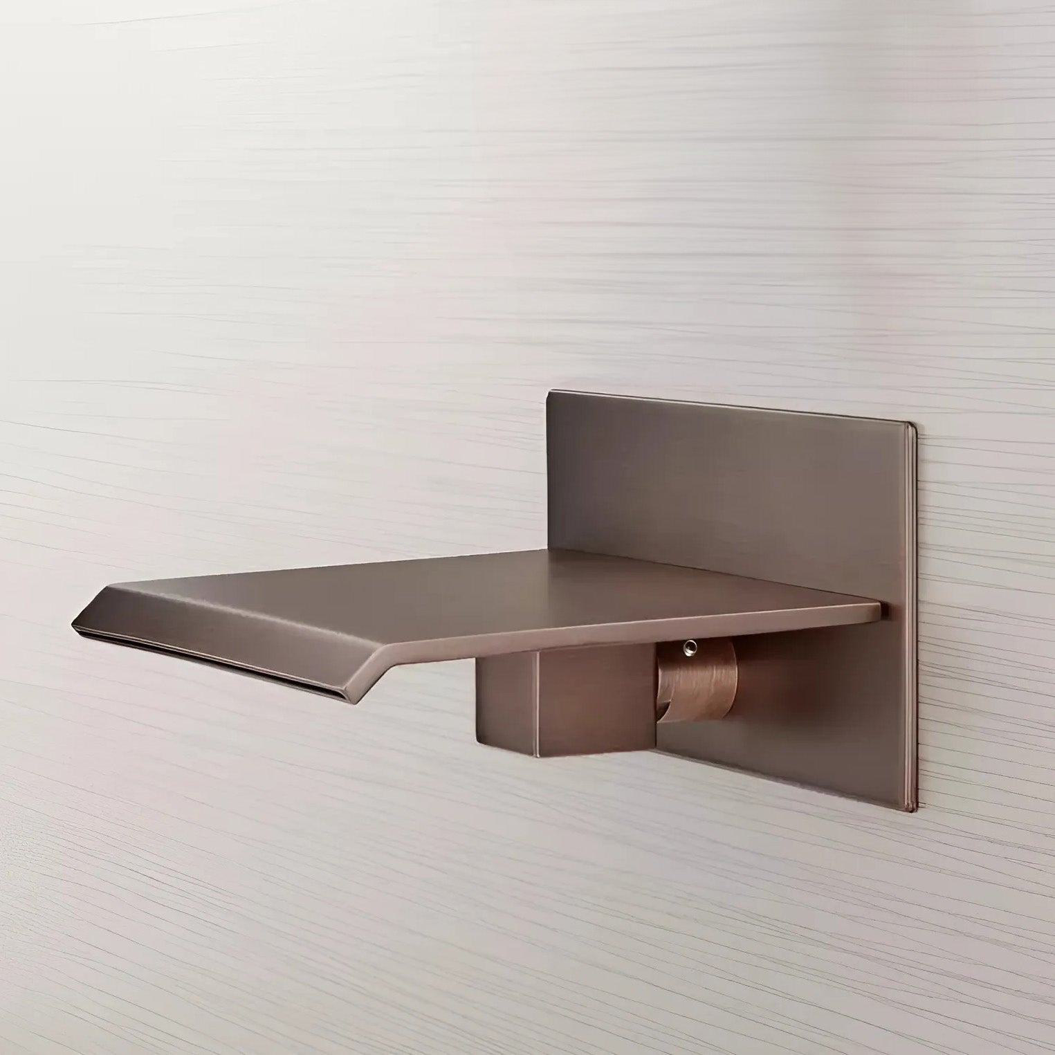 Fontana Avranches 10 GPM Touchless Wall Mounted Waterfall Oil Rubbed Bronze Tub Faucet