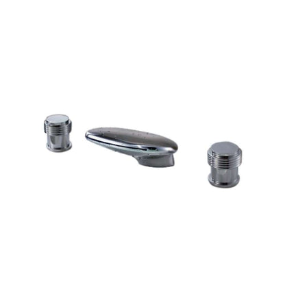 Fontana Billa Cascade Deck Mounted Chrome Bathtub Faucet