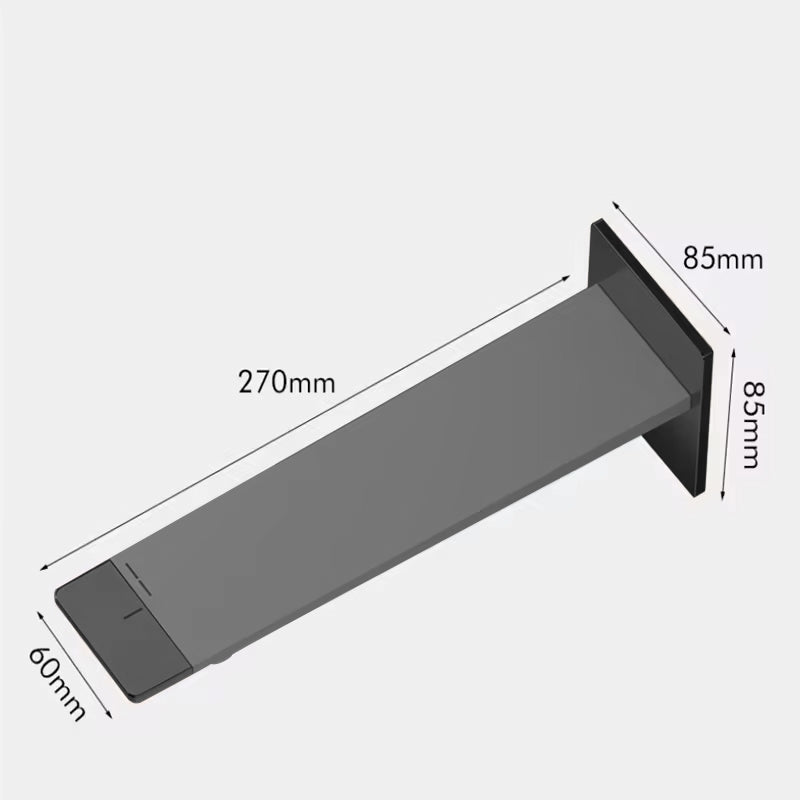 Fontana Campillos Single Lever Handle Wall Mounted Chrome Faucet